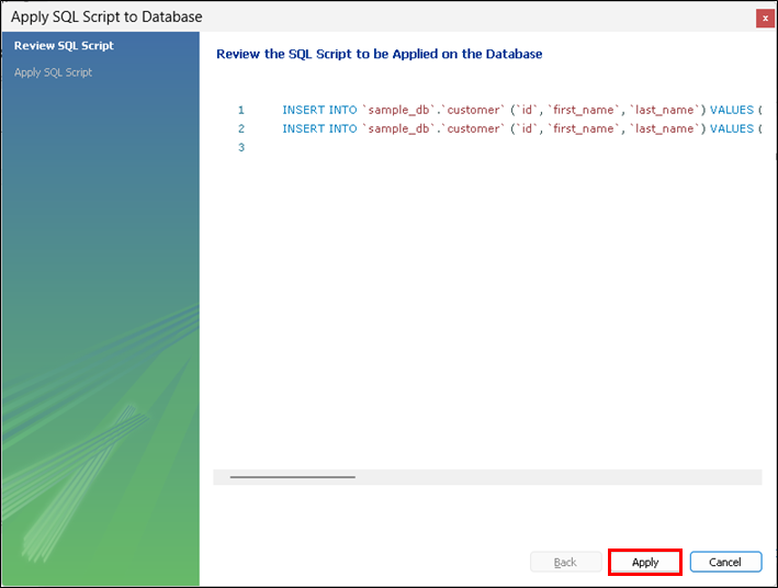 【MySQLをダウンロードしてテーブルを作成する方法】データ挿入完了